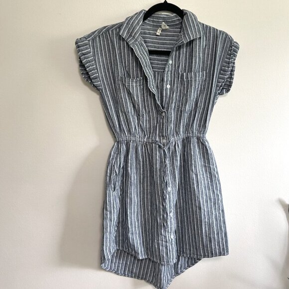 Japna Dresses & Skirts - blue and white striped dress